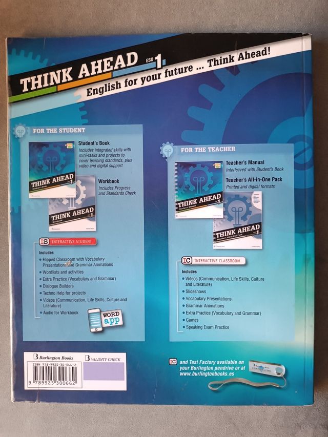 Libro 1ero ESO - Think Ahead 1 Eso Alum