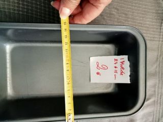 Molde rectangular para hornear