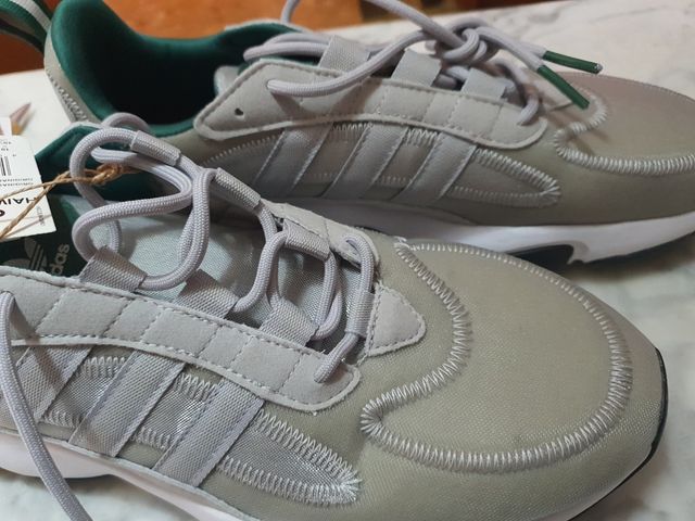 Adidas Zapatillas Gris-Verde