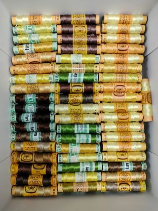 Filo seta vintage: 300 spole
