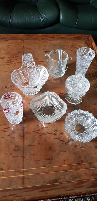 Piezas Varias de Cristal