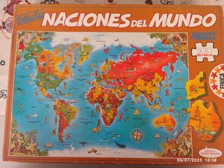 Puzzle 500 piezas - Naciones del Mundo