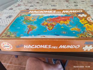 Puzzle 500 piezas - Naciones del Mundo