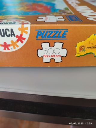 Puzzle 500 piezas - Naciones del Mundo