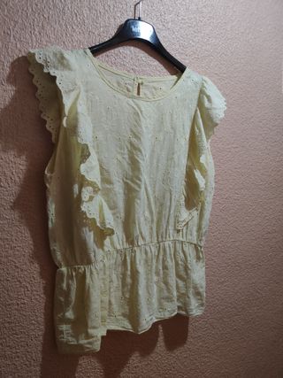 Blusa Amarilla Talla XL