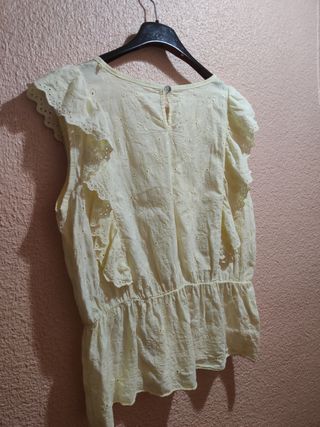 Blusa Amarilla Talla XL
