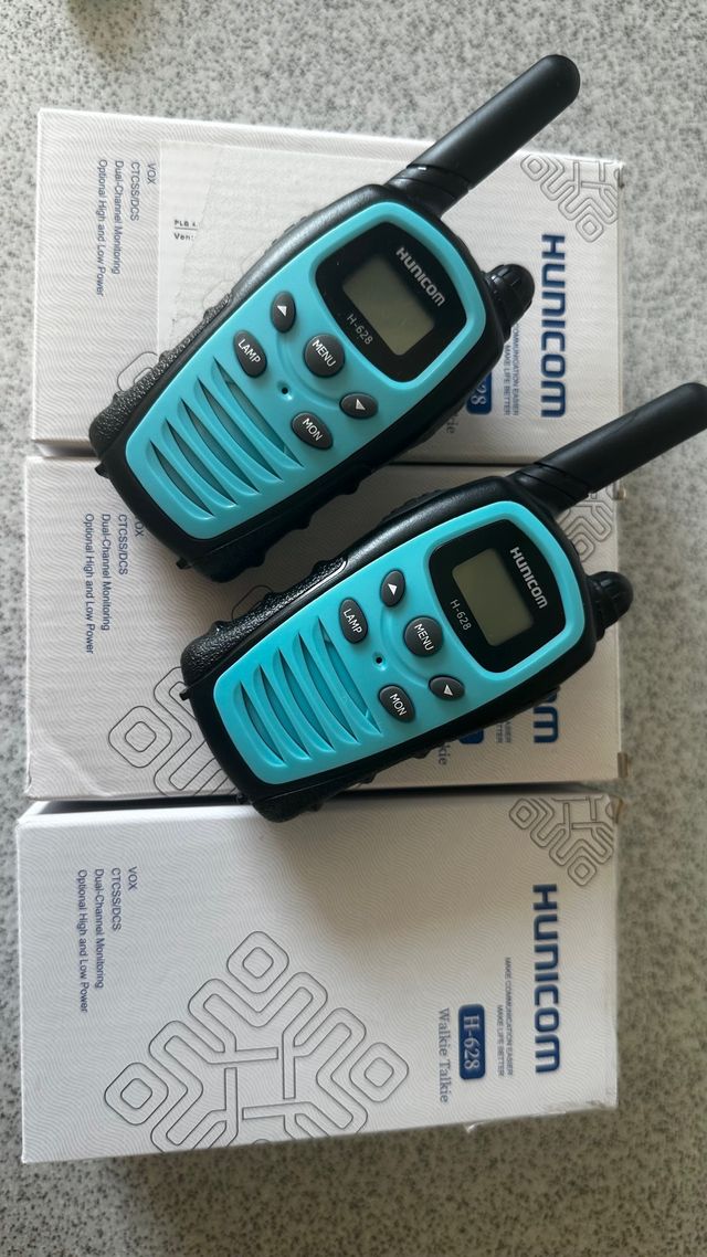Walkie Talkies HUNICOM - Radios bidireccionales
