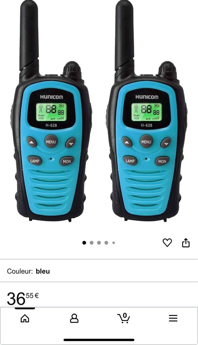 Walkie Talkies HUNICOM - Radios bidireccionales