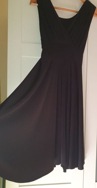 Vestido negro Zara - Talla S