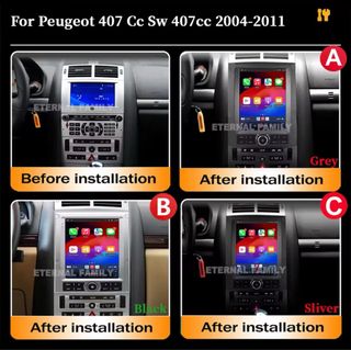 Radio Navegador Gps Android Peugeot407(2004-2011) 