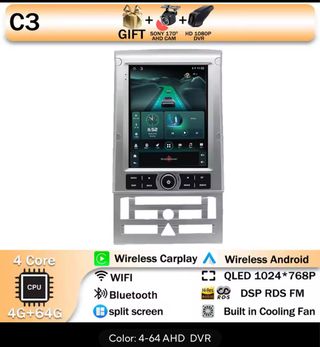 Radio Navegador Gps Android Peugeot407(2004-2011) 