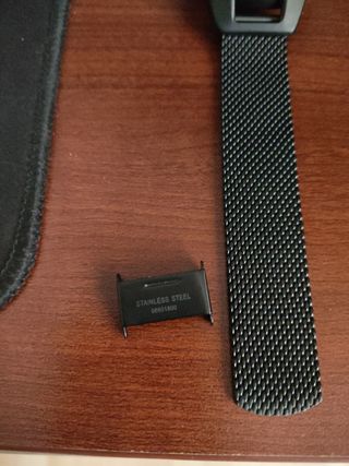 Reloj Puma negro - Pulsera malla