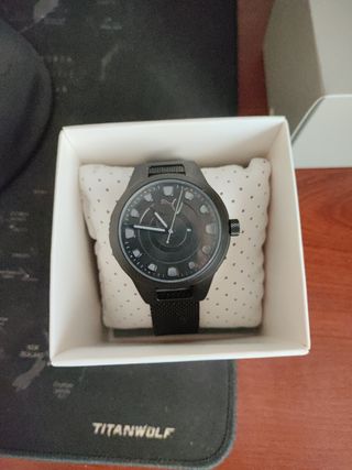 Reloj Puma negro - Pulsera malla