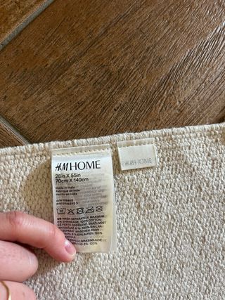 Alfombra H&M Home 70x140cm