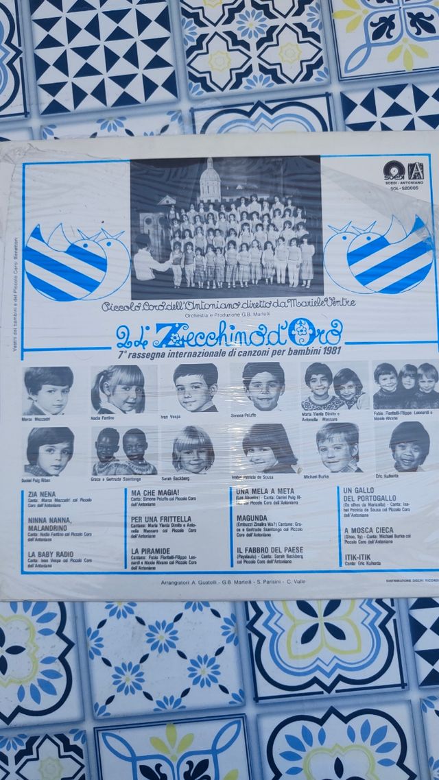 LP 33 giri Zecchino d'Oro 1981