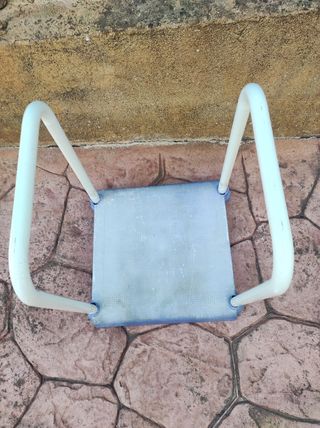 Plataforma piscina infantil - azul