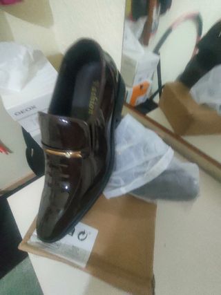 Zapatos marrones hombre