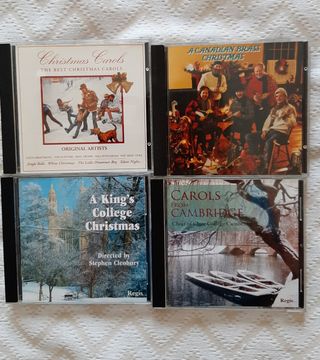 4 CDs: 9 €. Navidad - villancicos. Festiva