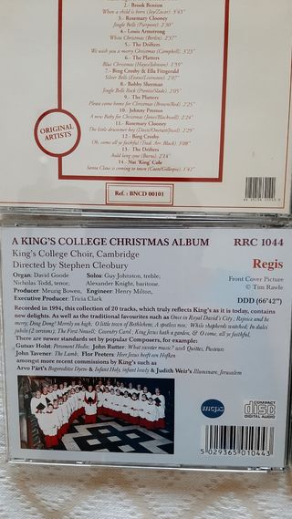 4 CDs: 9 €. Navidad - villancicos. Festiva