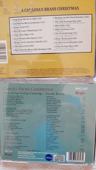 4 CDs: 9 €. Navidad - villancicos. Festiva