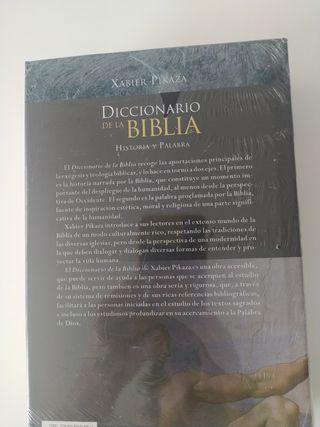 Diccionario de la Biblia: Historia y palabra