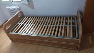 Cama nido 90x1.80 madera