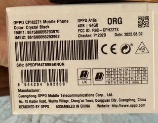 Oppo A16S Nero - 64GB