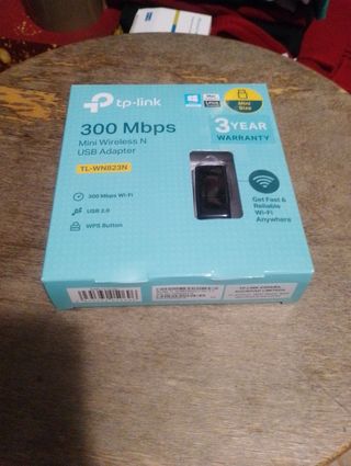 Adaptador USB WiFi TP-Link 300Mbps