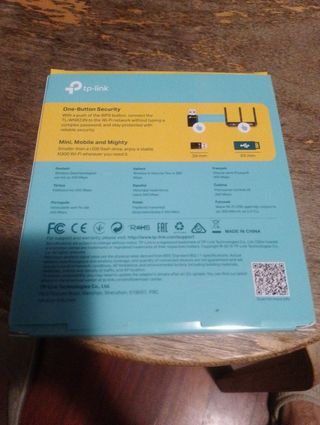Adaptador USB WiFi TP-Link 300Mbps