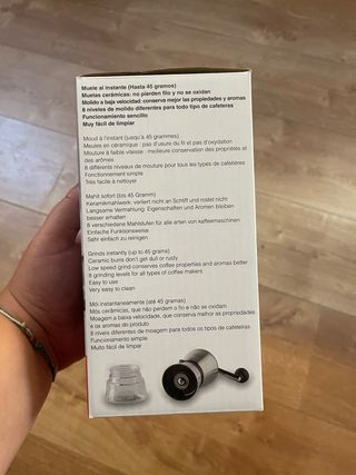 Molinillo Café / Coffee Grinder