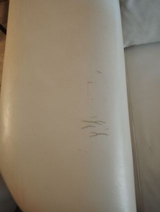 Sofá Natuzzi 2 plazas piel beige