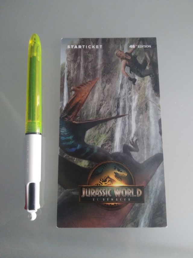 Tarjeta Starticket Jurassic World 48 edicion