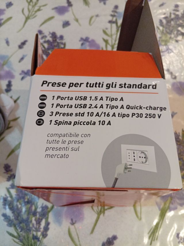 Multipresa Star Desk 2 porte USB tipo A