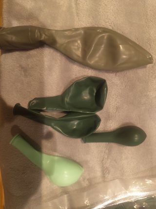 Globos verdes - Decoración fiesta