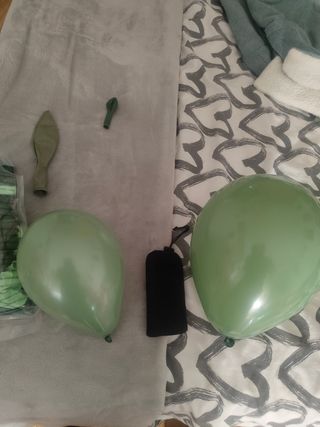 Globos verdes - Decoración fiesta