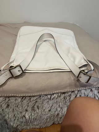 Bolso bandolera blanco roto