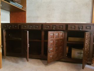 Mueble madera estilo regio