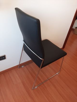 6 Sillas Comedor - Piel Sintética