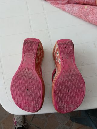 Ciabatte Ipanema - zebrate arancio-rosse