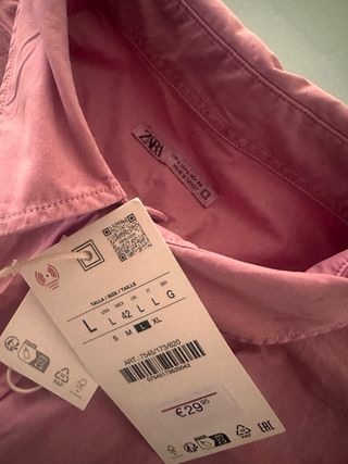 Camisa del zara 