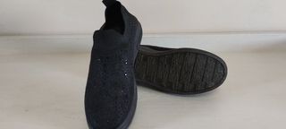 Scarpe donna nere con strass