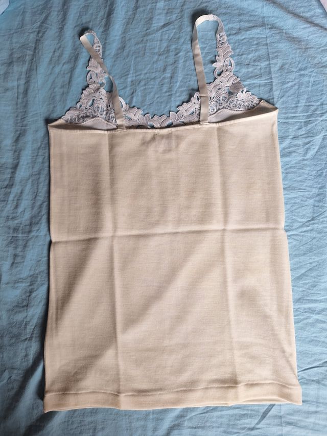 Canottiera intima panna donna, Liabel, taglia 3