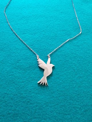 Collar Paloma Plata