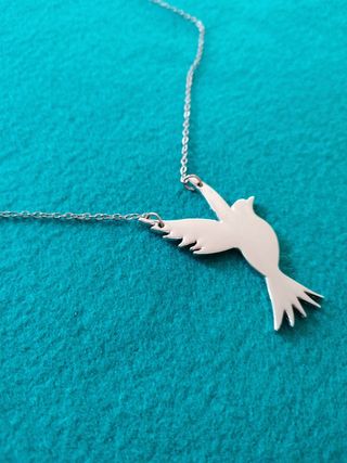 Collar Paloma Plata
