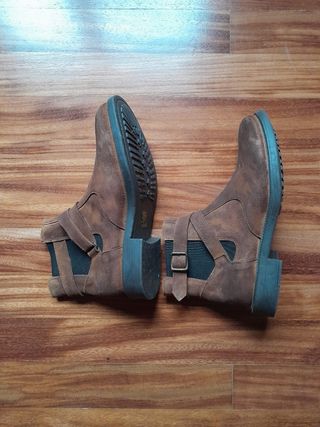 Botines ante ASOS marrón, talla 41