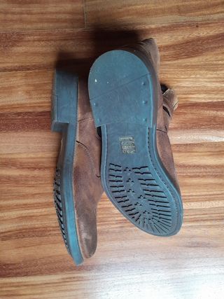 Botines ante ASOS marrón, talla 41