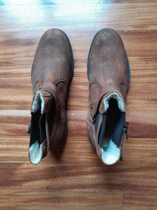 Botines ante ASOS marrón, talla 41