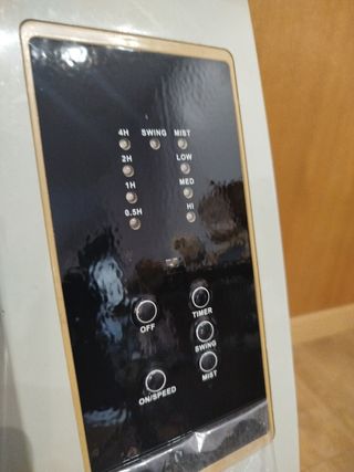 Ventilador FreshVent Plus con humidificador