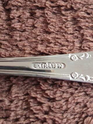 Cubertería vintage: 6 cuchillos + 6 tenedores