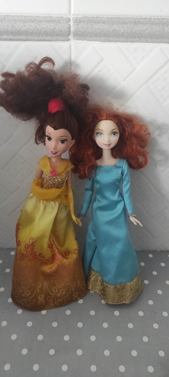 Lote 7 Muñecas de Princesas Disney